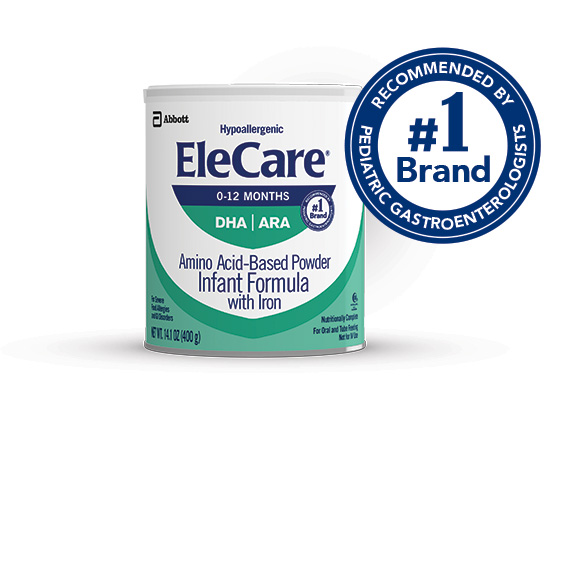 EleCare render with Pediatric Recommended Bug