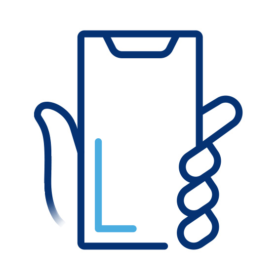 Smart phone icon