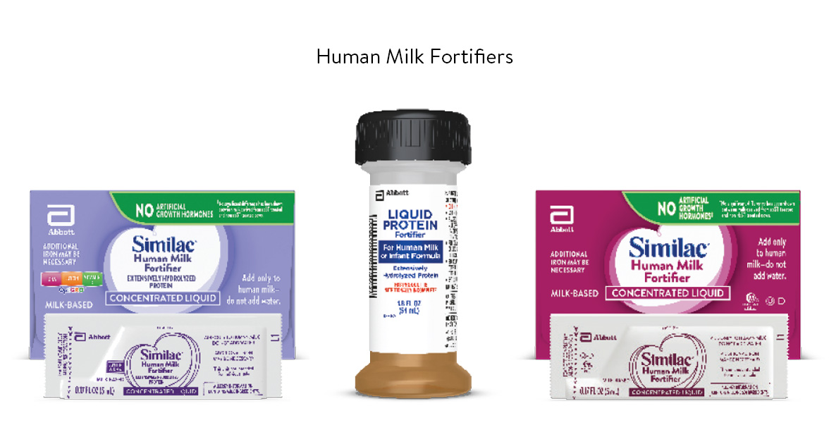 Human Milk Fortifiers group render