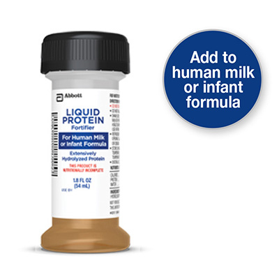 add human milk or infant formula