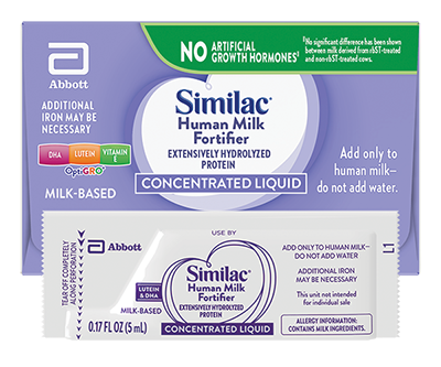 Human Milk Fortifier Hydrolyzed Protein concentrated liquid 