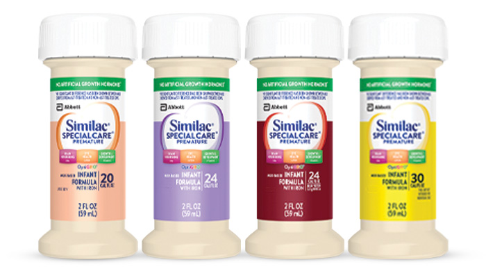 Special Care Ready to Feed 2 FL OZ bottles group products