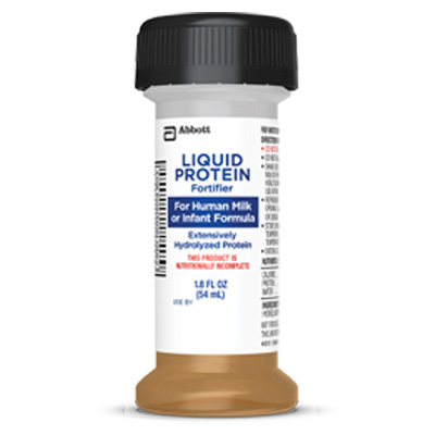 Liquid protein fortifier bottle