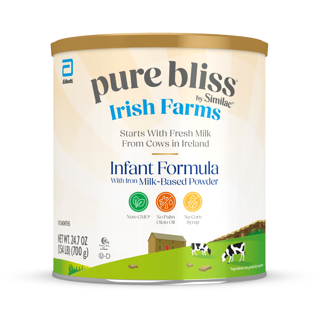 Pure Bliss by Similac Irish Farms 24.7 oz Can