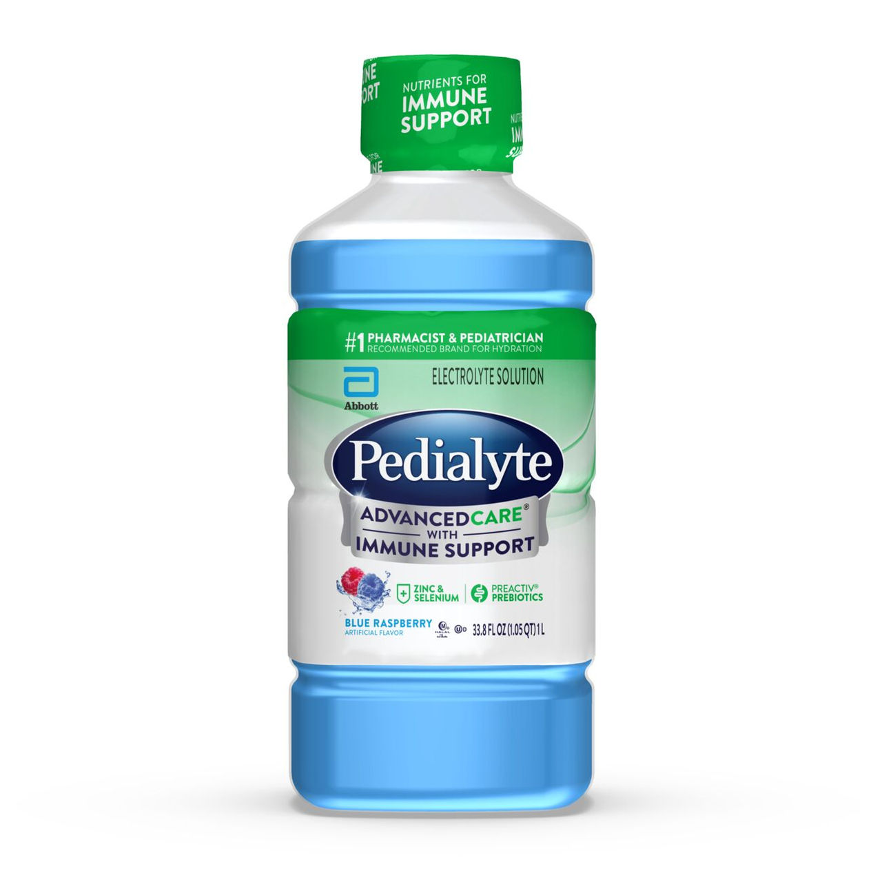 Pedialyte AdvanceCare Blue Raspberry flavor