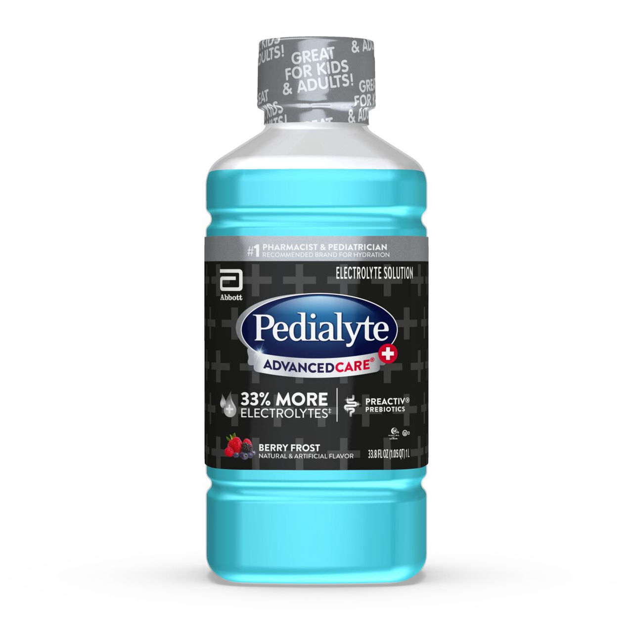 Pedialyte AdvanceCare Plus Berry Frost flavor