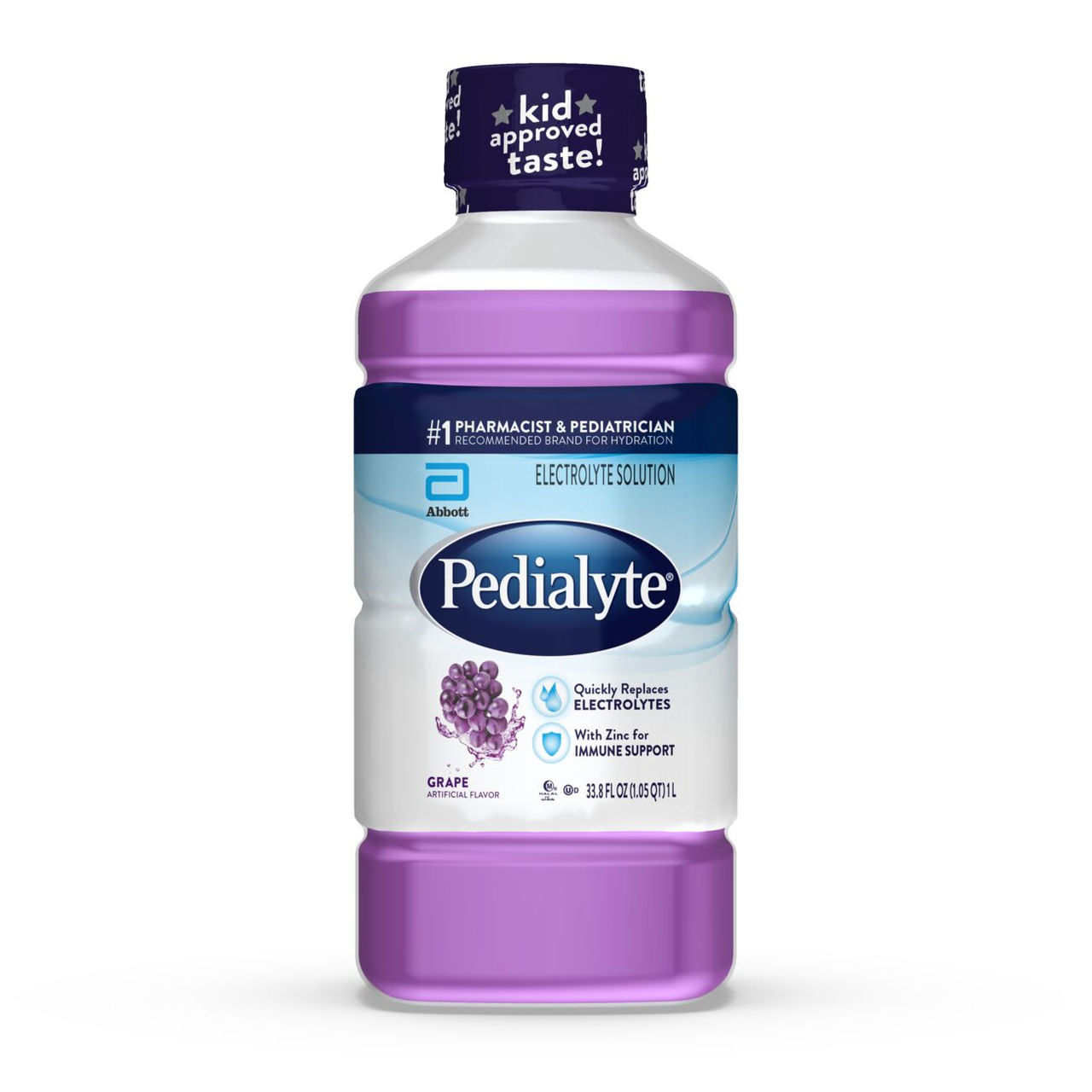 Pedialyte Classic Grape flavor