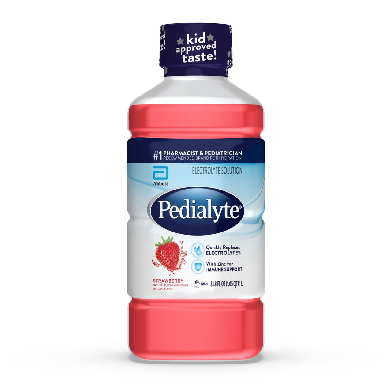 Pedialyte Classic Strawberry flavor