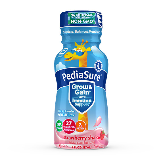PediaSure Grow and Gain Strawberry Shake