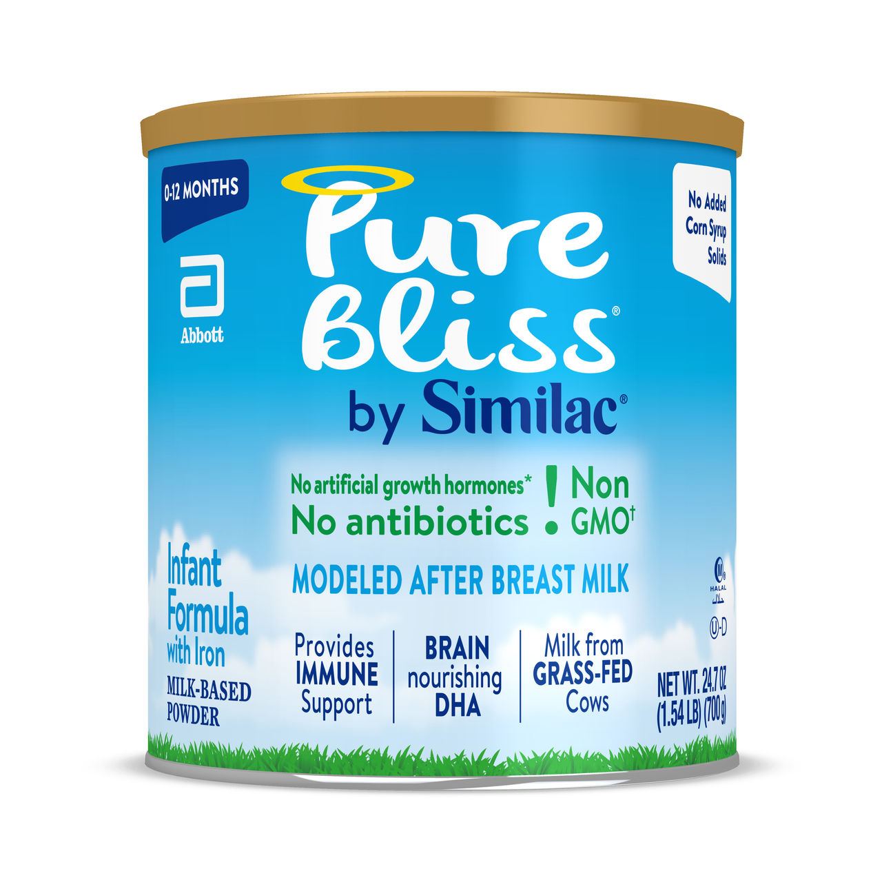 Pure Bliss by Similac 24.7 oz can
