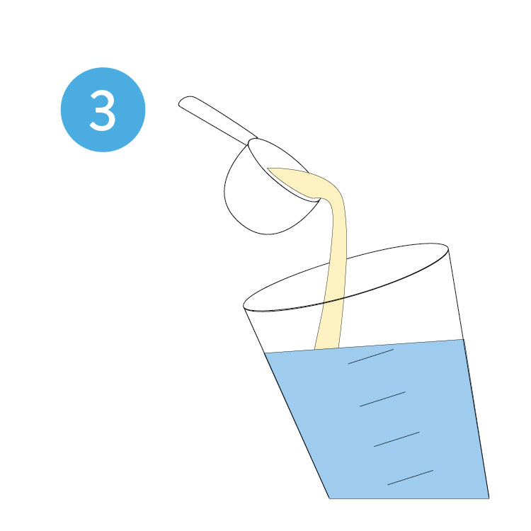 EleCare Jr. Reformulation Mixing Instructions_step 3