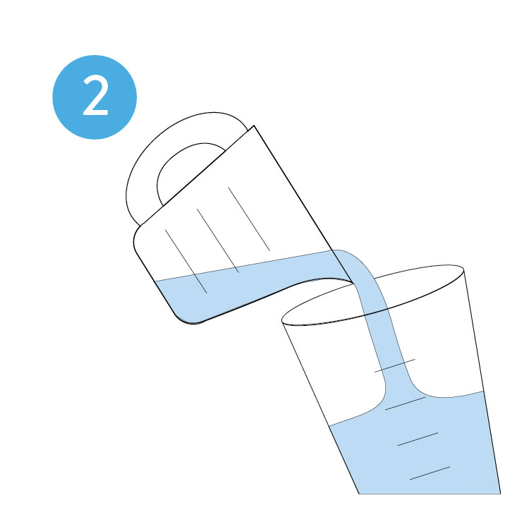 EleCare Jr. Reformulation Mixing Instructions_step 2