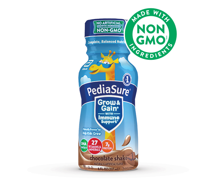 PediaSure Grow and Gain 8oz bottle Chocolate flavor