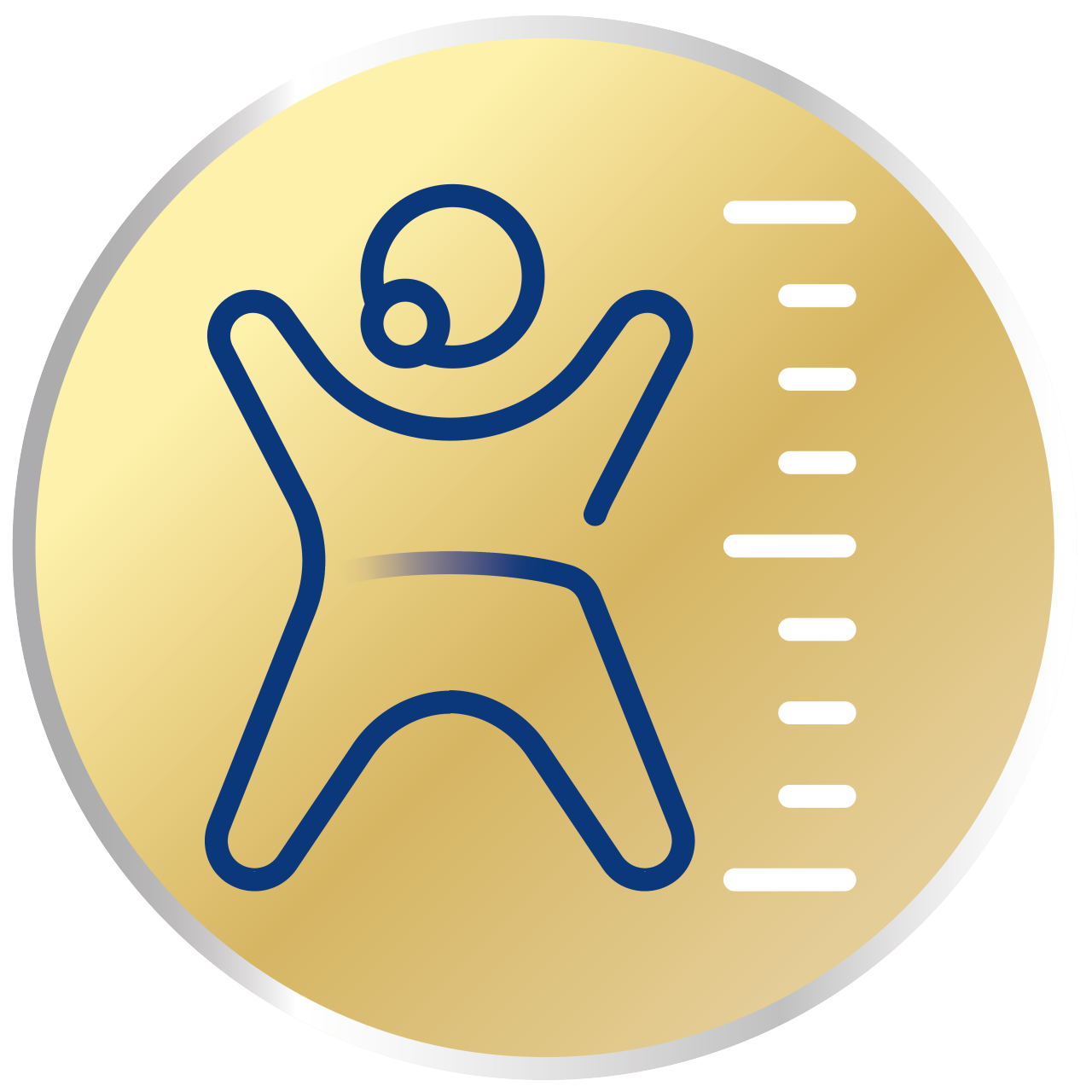 Gold tolerance icon