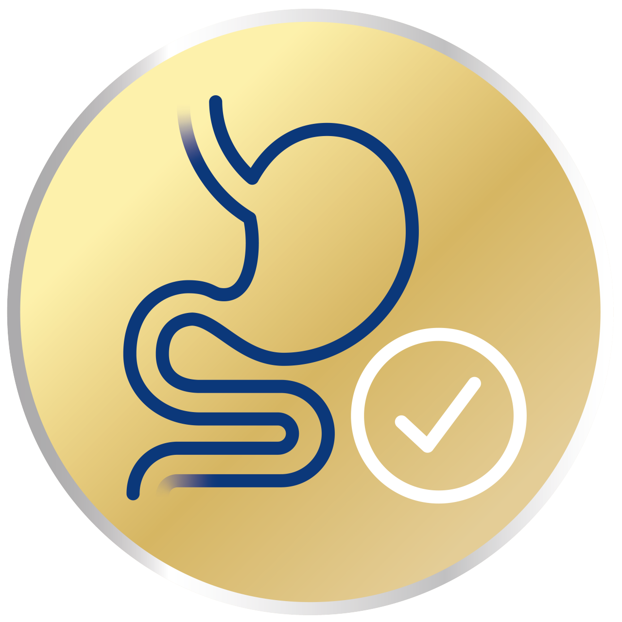 Gold growth icon